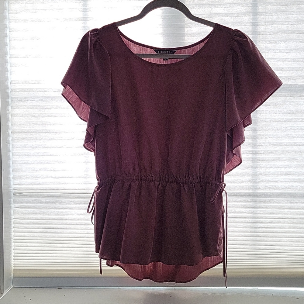 Beautiful and flattering Mauve Women's blouse